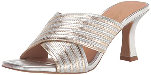 Seychelles Women's Fleet Heeled Sandal, Platinum, 10