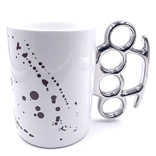 LIMITED EDITION - Blood Spatter White Knuckle Duster Mug