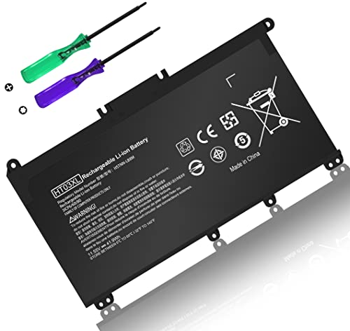 Replacement hp HT03XL Laptop L11119-855 Battery for HP Pavilion 14 15 17 15-CS 15-DA 15-DB Series 15-DA0012DX 14-CE0068ST 15-CS3073CL 15-CS3153CL 15-CS2064ST 15-DA0014DX Fits HT03041XL HSTNN-LB8M
