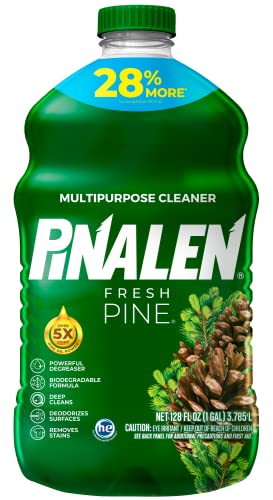 PINALEN Original Fresh Pine Multipurpose Cleaner, Kitchen, Floor, Bathroom and Surface Cleaning Product for Home 128 fl.oz.