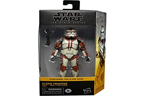 Star Wars Hasbro The Clone Wars Black Series 15cm (187th Battalion) Clone Trooper Figure