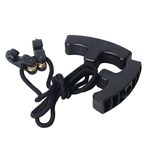 SOPOGER Crossbow Cocking Rope, Crossbow Cocking Device T Handle Crossbow Draw Assist, Crossbow Pull Cord Rope Cocker String Puller Assist Tool (33 Inch)