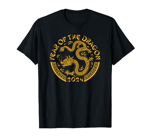 Chinese Zodiac New Year of the Dragon Lunar 2024 T-Shirt