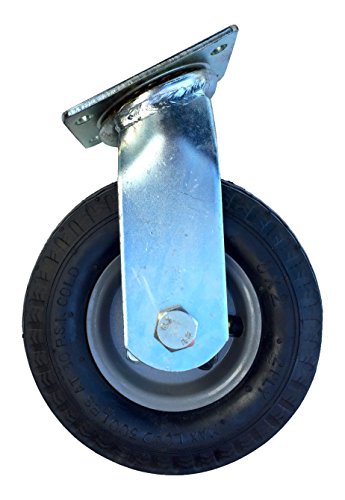 Giant Move AK-H-6' Wheel-S 6' Pneumatic Swivel Wheel, Use with Plastic Utility Carts and All 4 AK-H Models