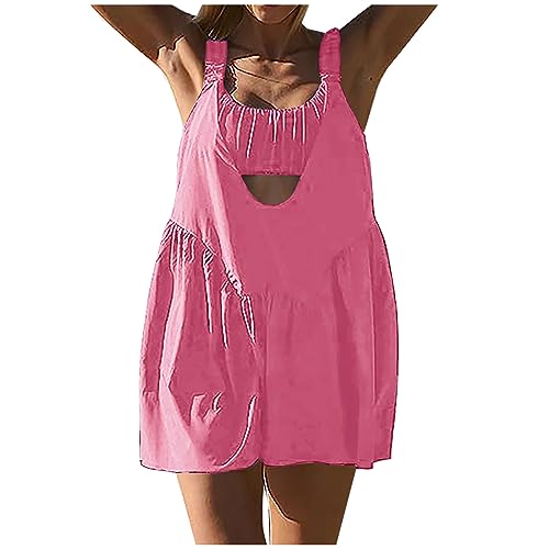 Gift Card Sun Dress Tennis Outfits for Women cami Dress with Built in Bra and Shorts Tennis Shorts for Women Workout Romper Running Shorts Mono Mujer Fiesta Florida Outfits for Women