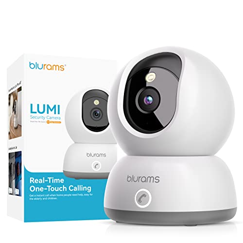 blurams Indoor Security Camera 2K, Home Security Camera for Dog/Baby Monitor/Elder with Two-Way Talk