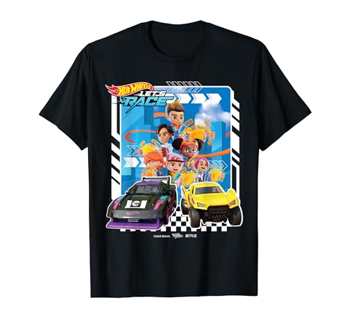Hot Wheels Let's Race - Coop Spark Mac Brights Axle Sidecar T-Shirt