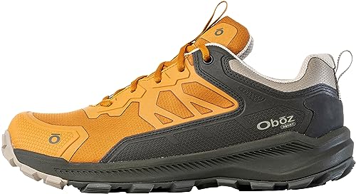 Oboz Men's Katabatic Low B-Dry Waterproof Hiking Shoe, Fall Foliage, 9