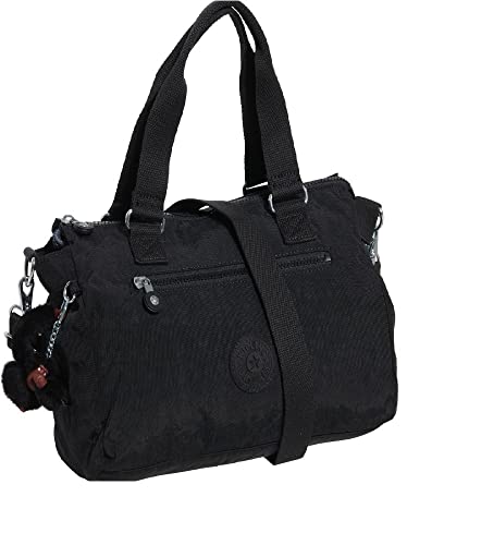 Kipling Pilar Shoulder Bag, Black Tonal