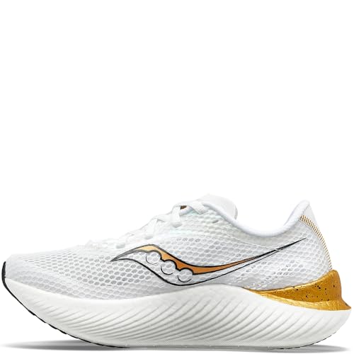 Saucony Endorphin Pro 3 White/Gold 8.5 B (M)
