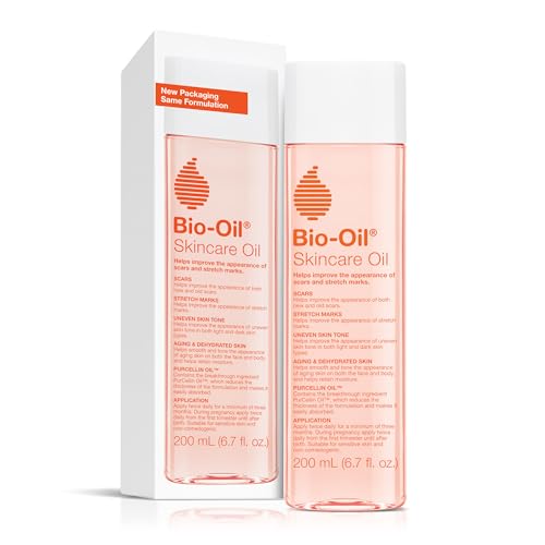 Bio-Oil Skincare Body Oil, Vitamin E Serum for Scars & Stretchmarks, Dermatologist Recommended, All Skin Types, 6.7 oz