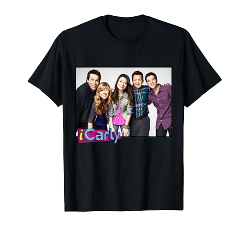 iCarly Cast Group Carly, Sam, Freddie, and Spencer T-Shirt