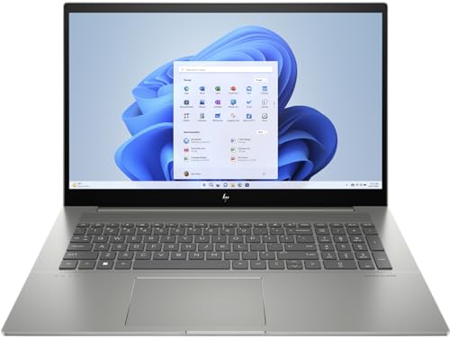 HP Newest 2023 Envy Laptop, 17.3' FHD Touchscreen, 13th Gen Intel Core i7-13700H Processor, 64GB Memory 1 TB PCIe SSD, Webcam, HDMI, Backlit KB, SD Card Reader, Wi-Fi 6, Windows 11 Pro, Grey