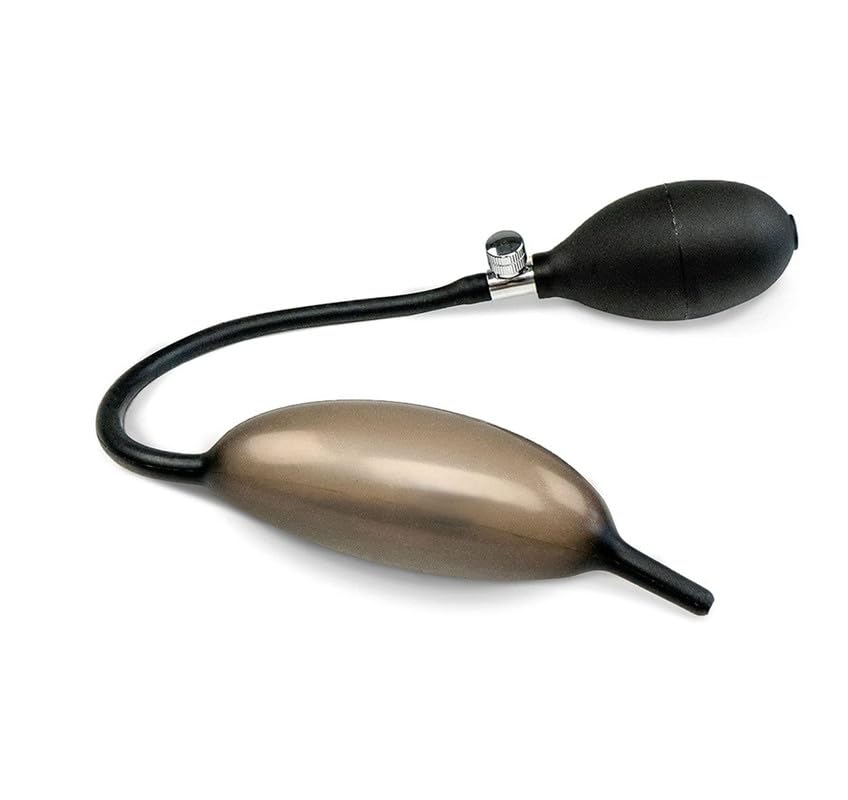 This Design Can Control The Direction and Angle Well, 13.6 Inches Men's Soft Kit Friendly Black Inflatable Male Urethral Plug Kit Stick Suitable for Beginners and Advanced Users