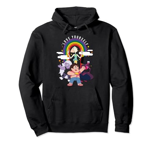 Steven Universe Pride Group Shot Love Yourself Pullover Hoodie