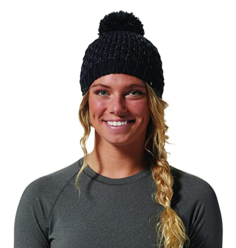 Mountain Hardwear Women's Standard Snow Capped Beanie, Dark Storm, One Size