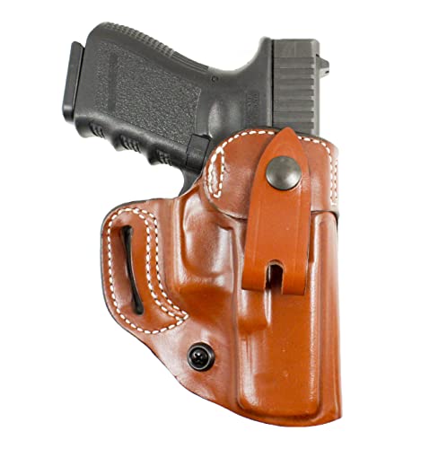 Desantis 159TAB6Z0 Gunhide, Osprey, Inside the Pant Holster, Tan Leather, Right Hand, Fits Glock 19/23, N/A