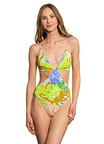 Maaji Women's Standard Trikini Cheeky Cut, Multicolor, MD