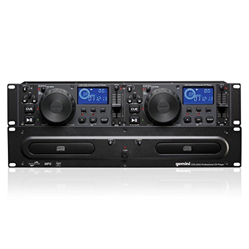 Gemini CDX2250 Dual 2U CD/Mp3 Mobile Player