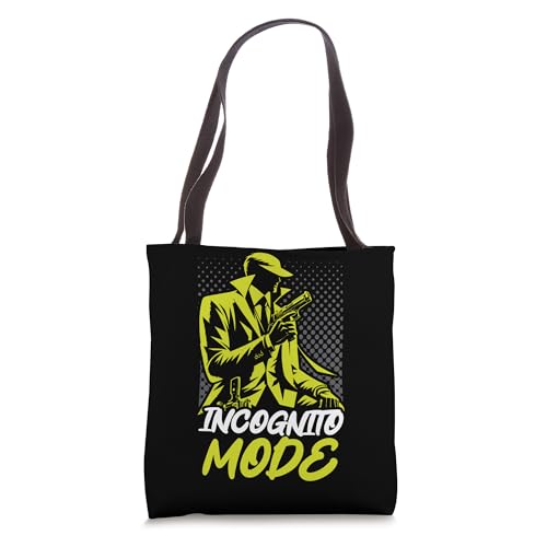 Secret Agent Undercover Detective Investigator Spy Tote Bag