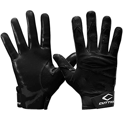 CUTTERS Rev Pro 4.0 Receiver Glvs Solid Black A/XL (S500-S-01-35)