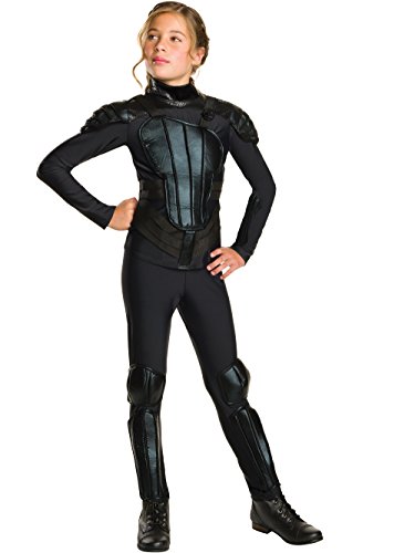 Rubie's Costume 'Rebel' Mockingjay Part 1 The Hunger Games Deluxe Katniss Costume, Medium, One Color