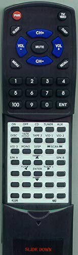 Replacement Remote for NAD SR5, C352, C372, C325BEE, C720BEE