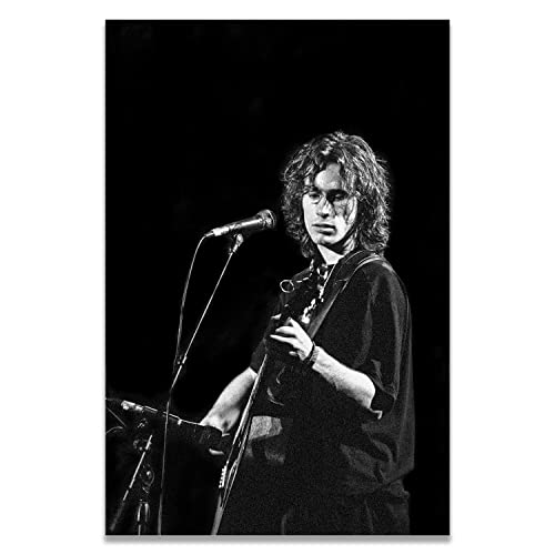 Thunwid Jeff Buckley Poster Vintage Music Posters Canvas Wall Art Decor Picture Print for Living Room Bedroom Decoration Painting 16x24inch Unframed