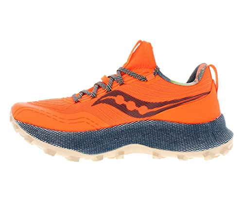 Saucony Endorphin Trail Mens Shoes Size 9, Color: Orange