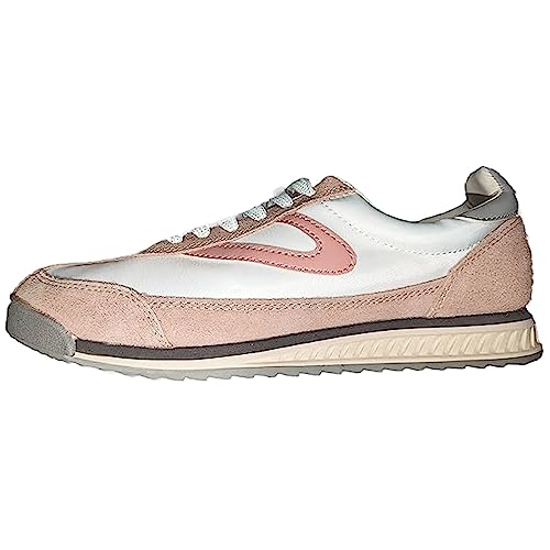 TRETORN Womens Rawlins Leather Casual and Fashion Sneakers Blush Size 8