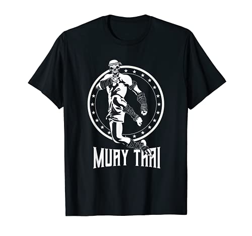 Skeleton Muay Thai - Thai Boxing and Kickboxing T-Shirt