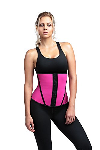 Divafit Women's Waist Trainer, Pink, Large