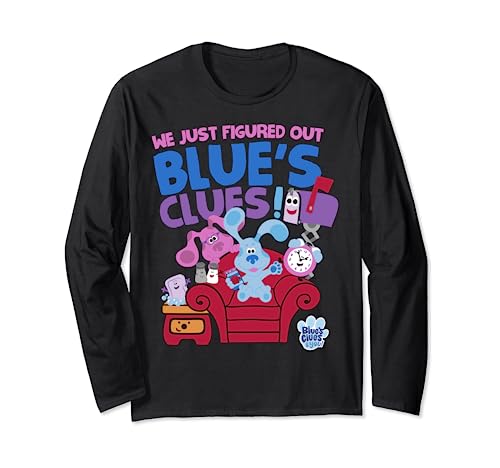 Blue's Clues & You Group Shot Just Figured Out Blue's Clues Long Sleeve T-Shirt