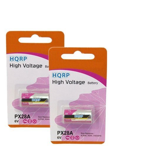 HQRP 2-Pack 6-Volt Battery Compatible with Innotek ADV-1000 ADV-1000E ADV-1000P Receiver Dog Collar