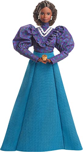 Barbie Madam C.J. Walker Inspiring Women Doll with Accessories & Doll Stand, For Collectors and Kids Ages 6 Years Old & Up