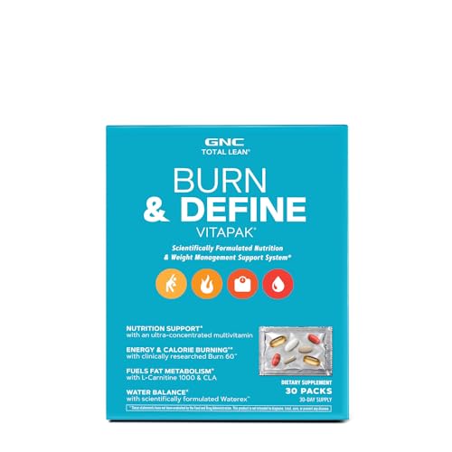 GNC Total Lean Total Lean Burn & Define VitaPak - 30 Vitapaks