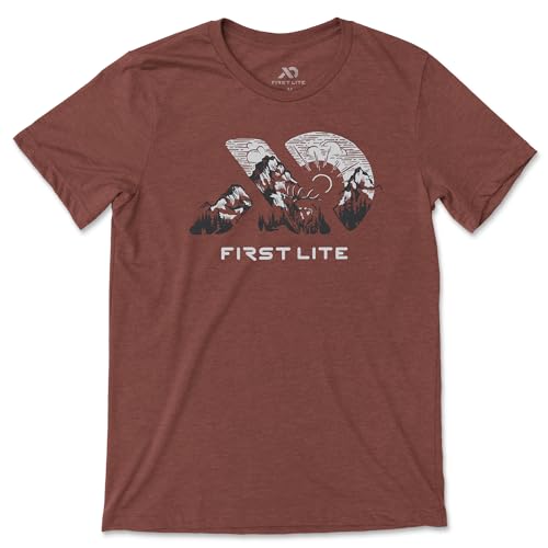 First Lite Scenic Icon T-Shirt Clay