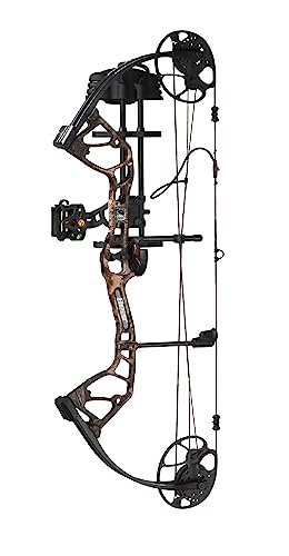 Bear Archery Royale Ready to Hunt Compound Bow Package for Adults and Youth, Right Hand, Break Up Country DNA