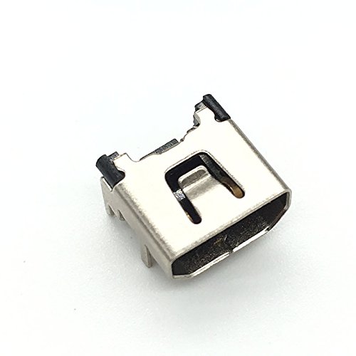 Power Jack Charging Port Socket Connector Dock For Nintendo DS Lite DSL NDSL Replacement Part (Silver)