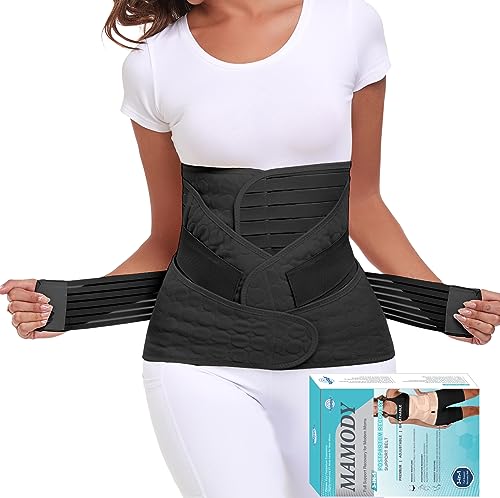 3 in 1 Postpartum Belly Wrap – Postpartum Belly Band Support Recovery Belt, After Birth Brace, Slimming Girdles, Body Shaper Waist Shapewear, Post Surgery Pregnancy Belly Support Band (2X-Large,