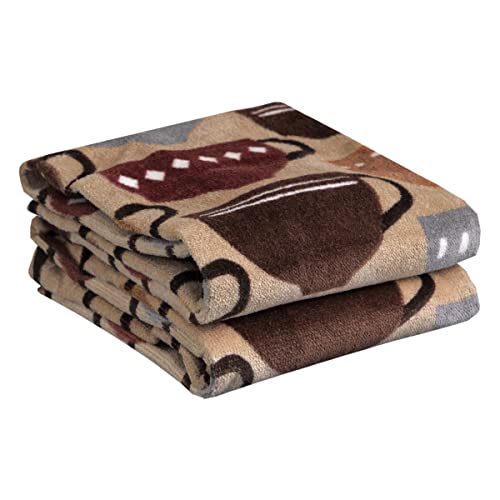 T-fal Textiles Kitchen Towel, 2 Pack, Coffee