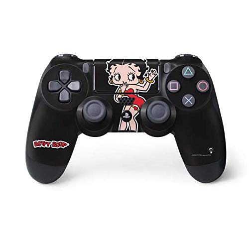 Skinit Decal Gaming Skin for PS4 Controller - Officially Licensed Betty Boop Betty Boop & Puppy Design