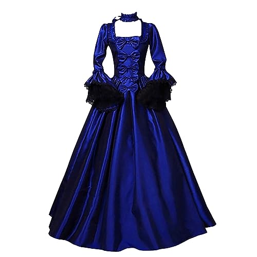 Womens Renaissance Dress Costume Punk Dresses for Women 1700s Scottish Dress for Women Daenerys Targaryen Costume Medieval Corsets for Women Womens Pirate Outfit Medieval Costumes