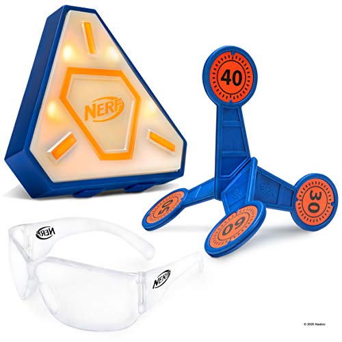 NERF Elite Strike Combo Pack - Includes 1 Flash Strike Target, 1 Flip Strike Target, and 1 Pair of Elite Glasses – Amazon Exclusive