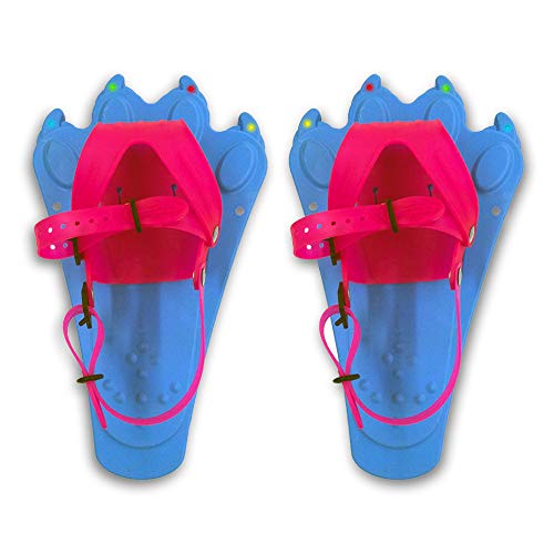 Redfeather Snowshoes 550060 FlashTrax Snowshoes, Light Blue, one Size
