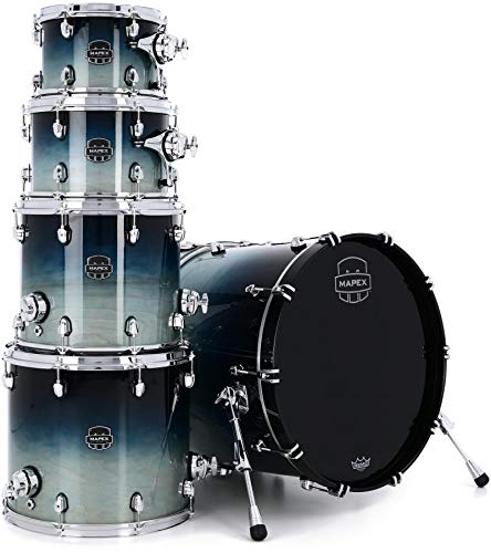 Mapex Saturn 5-piece Studioease Shell Pack - Teal Blue Fade