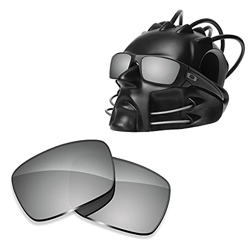 ToughAsNails Replacement Lenses for Oakley Fuel Cell OO9096 Sunglasses - HyperVision Plus Silver Chrome - Polarized