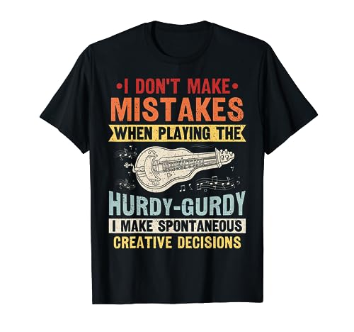 Instrument Hurdy-Gurdy Design for a Hurdy-gurdy expert T-Shirt