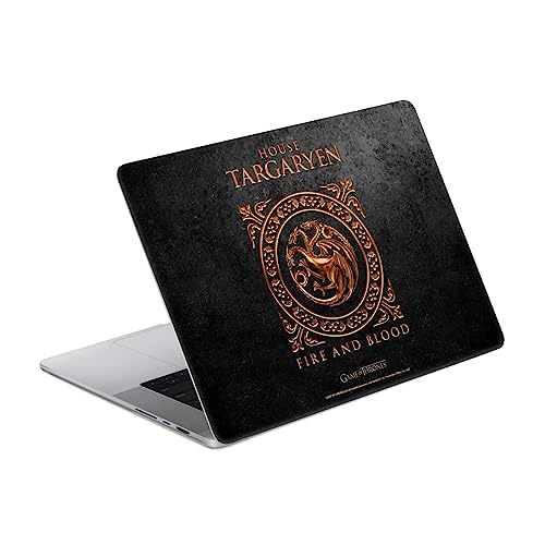 Head Case Designs Officially Licensed HBO Game of Thrones House Targaryen Sigils and Graphics Vinyl Sticker Skin Decal Cover Compatible with MacBook Pro 16' A2485