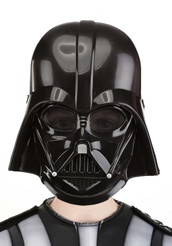Jazwares STAR WARS Boys Darth Vader Mask, Kids Halloween Costume Helmet Accessory, Child - Officially Licensed Standard
